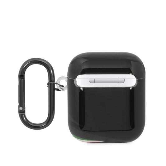 Airpods Kılıf Ferrari Orjinal Lisanslı IML Baskılı Klasik Logolu TPU Kılıf