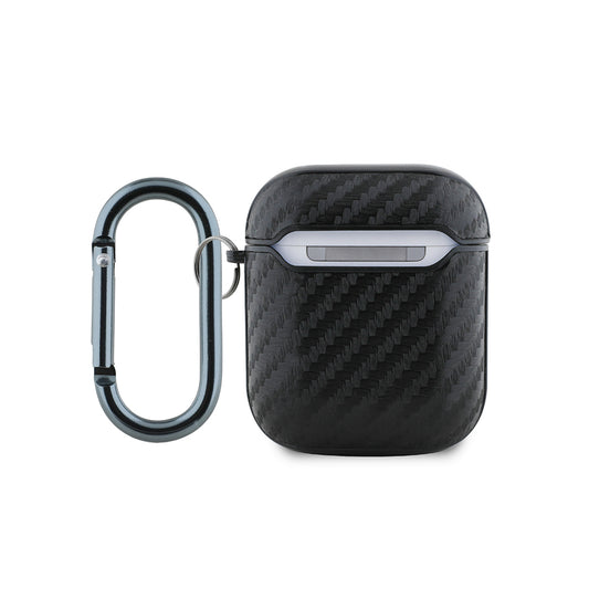 Airpods Kılıf Redbull Orjinal Lisanslı PU Karbon Fiber Tasarımlı Askı Aparatlı Kapak
