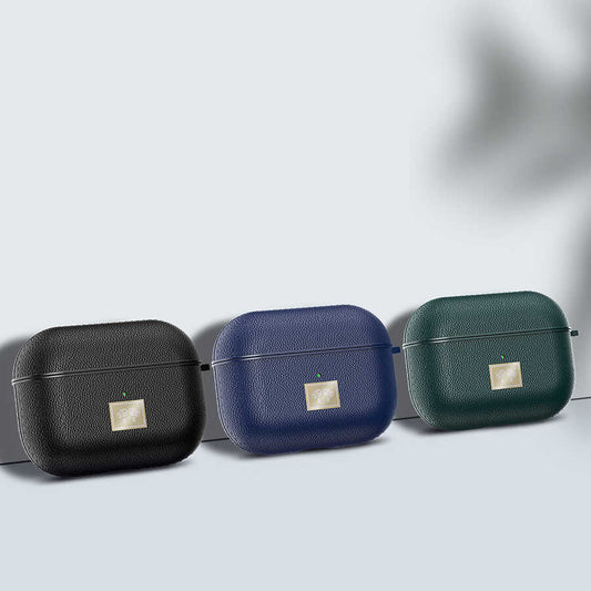 Airpods Pro Kılıf Deri Görünümlü Askı Aparatlı Wlons Kılıf