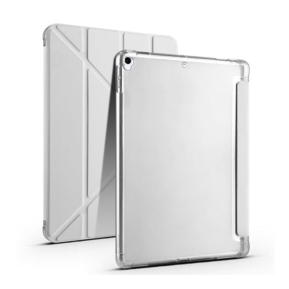 Apple iPad Pro 10.5 (7.Nesil) Kılıf Zore Tri Folding Kalem Bölmeli Standlı Kılıf