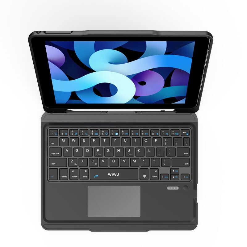iPad Pro 11 2020 (2.Nesil) Wiwu Keyboard Folio Kablosuz Klavyeli Kılıf