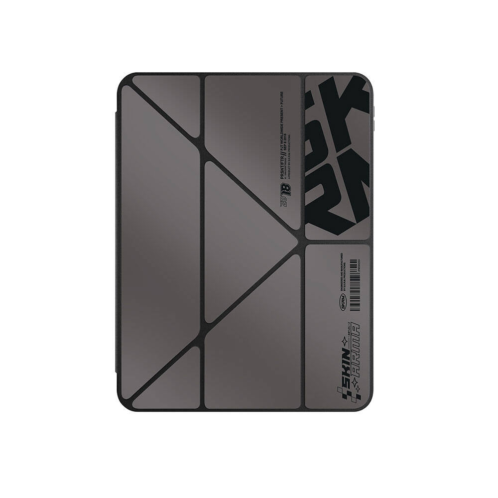 iPad Pro 11 2025 M5 Kılıf SkinArma Holografik Tasarımlı Arkası Şeffaf Çıkarılabilir Magnetik Kira Kobai Kılıf