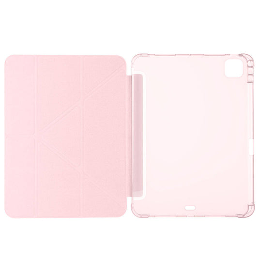 Apple iPad Pro 11 2025 M5 Kılıf Zore Tri Folding Kalem Bölmeli Standlı Kılıf