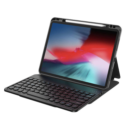 Apple iPad Pro 11 2025 M5 Wiwu Protective Gizli Kalem Bölmeli Klavyeli Kılıf