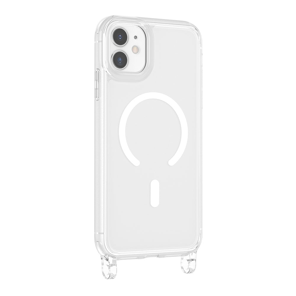 Apple iPhone 11 Kılıf M-safe Şarj Özellikli Zore X-Rop Kapak