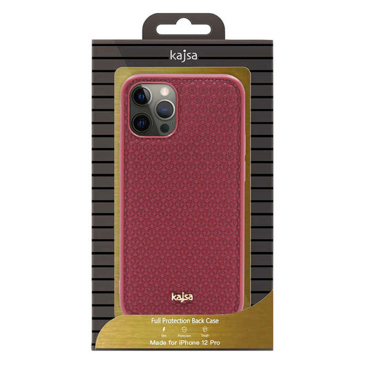iPhone 12 Kılıf Kajsa Splendid Serisi 3D Leaf Kapak