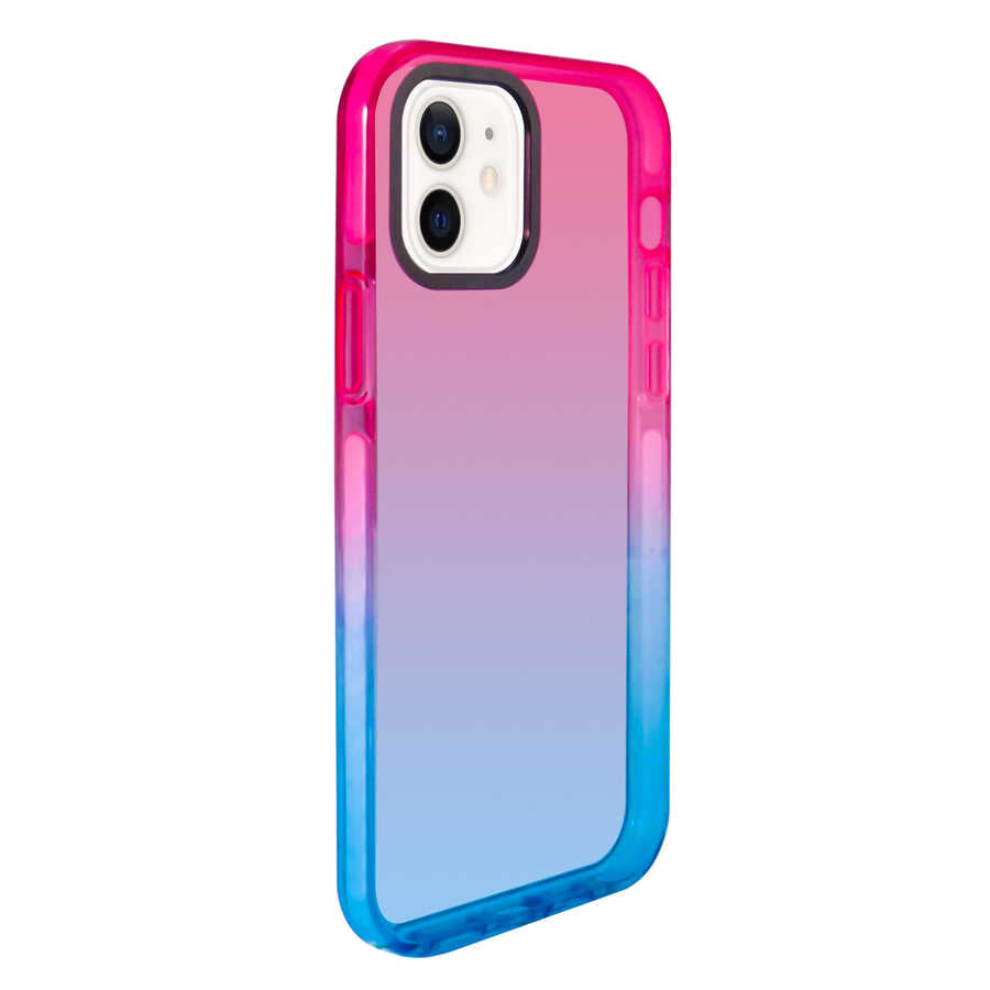 Apple iPhone 12 Kılıf Zore Renkli Punto Kapak