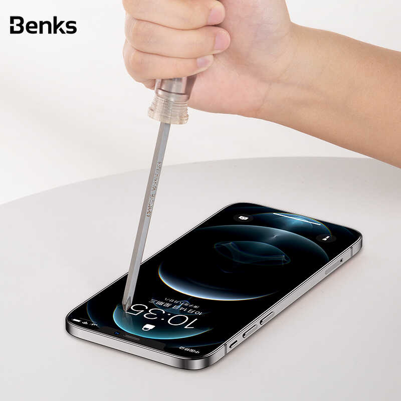 iPhone 12 Pro Benks V Pro Plus Şeffaf Ekran Koruyucu