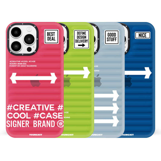 iPhone 12 Pro Max Kılıf YoungKit Luggage FireFly Serisi Kapak