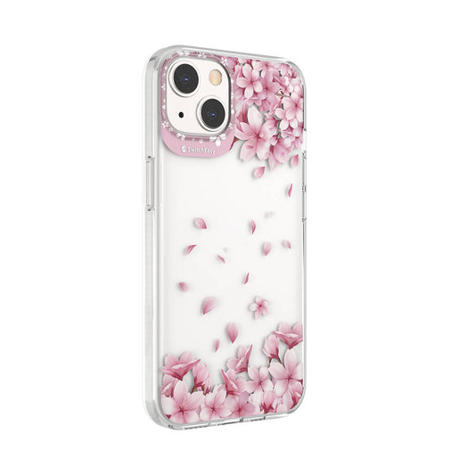iPhone 13 Kılıf Çift IMD Baskılı Lisanslı Switcheasy Artist Sakura Kapak