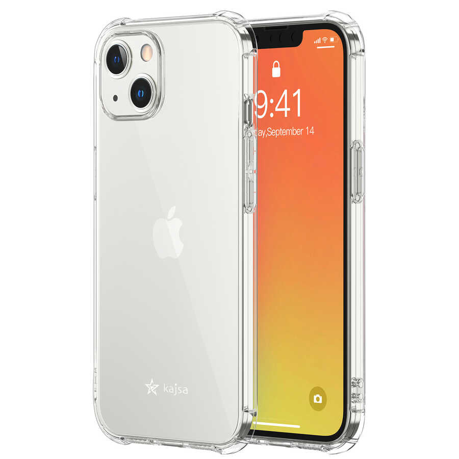 iPhone 13 Kılıf Kajsa Transparent Kapak