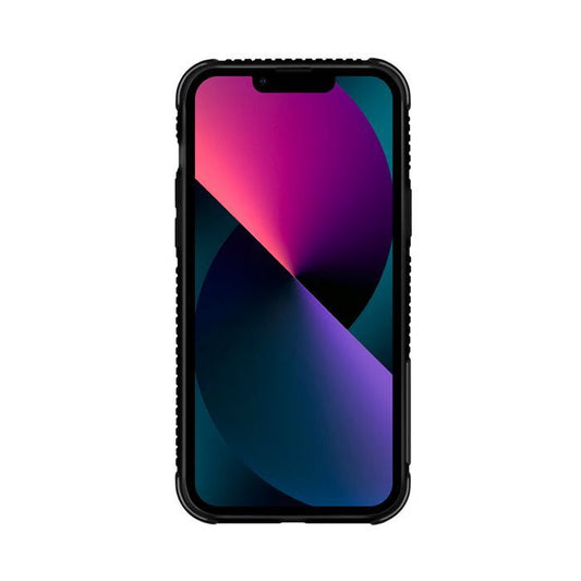 iPhone 13 Kılıf Skinarma Holografik Tasarımlı Standlı Deri Görünümlü Kira Kodo Kapak