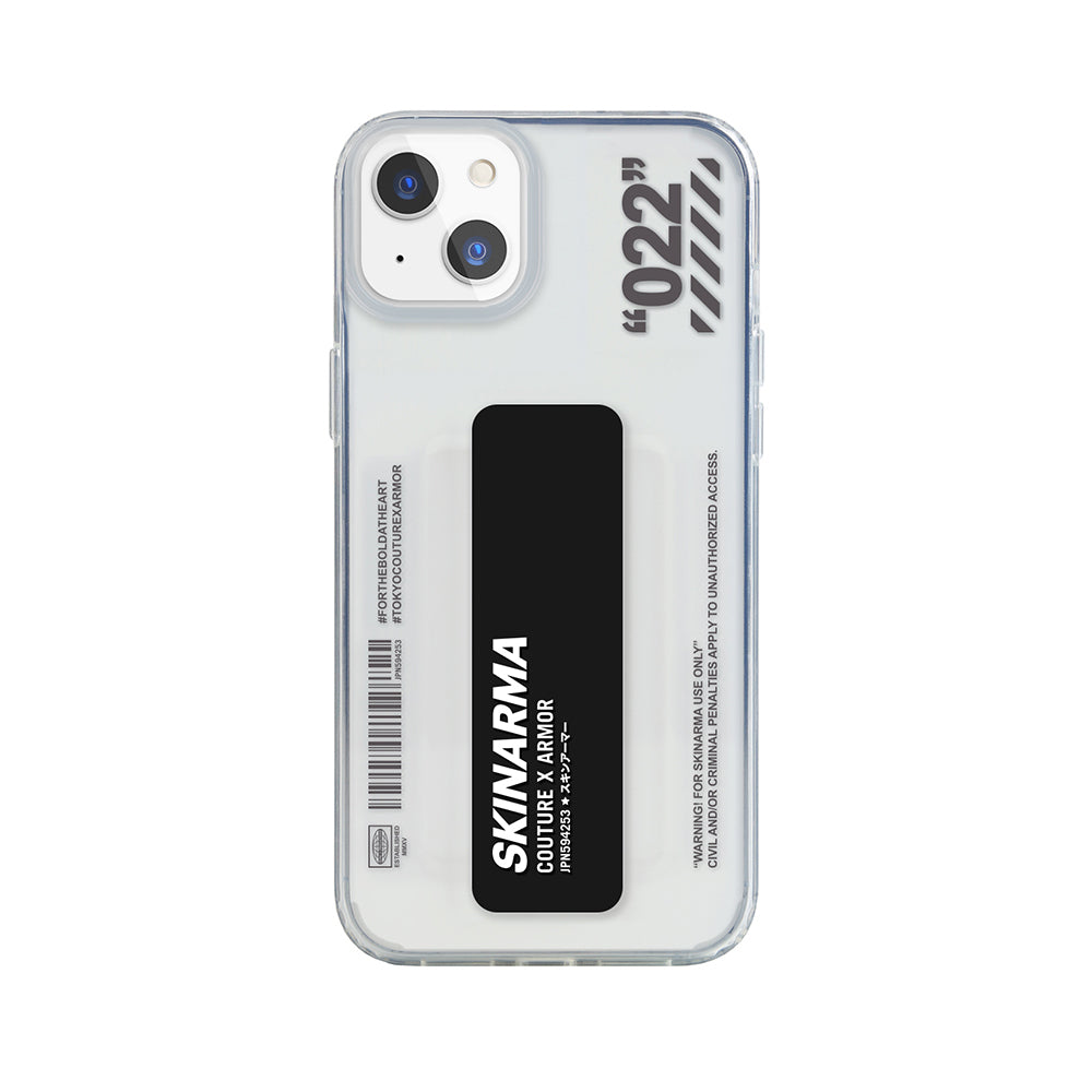 iPhone 13 Kılıf Skinarma Şeffaf Desenli Kaze Kapak