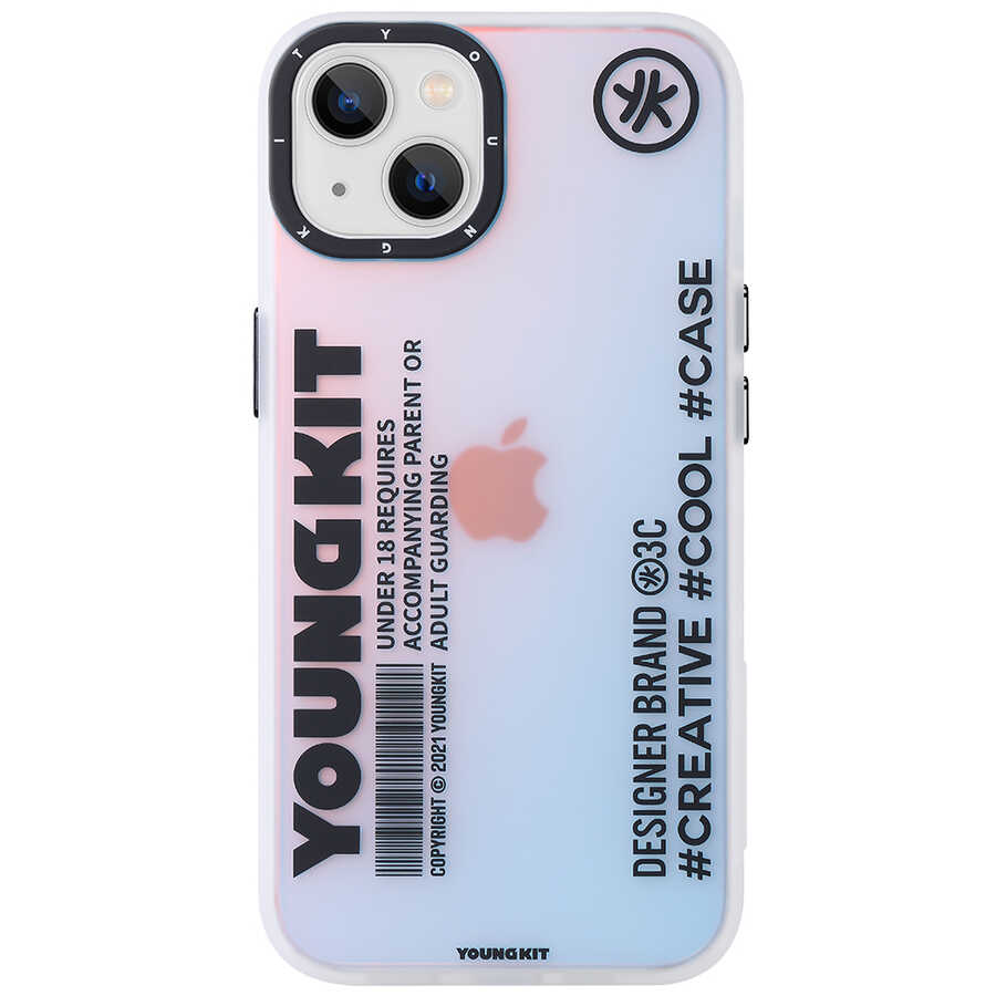 iPhone 13 Kılıf YoungKit Fashion Culture Time Serisi Kapak