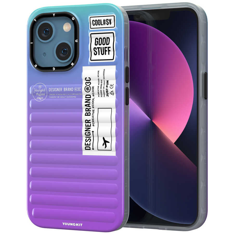 iPhone 13 Kılıf YoungKit The Secret Color Serisi Kapak