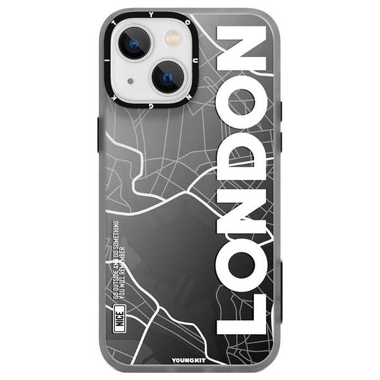 iPhone 13 Kılıf YoungKit World Trip Serisi Kapak