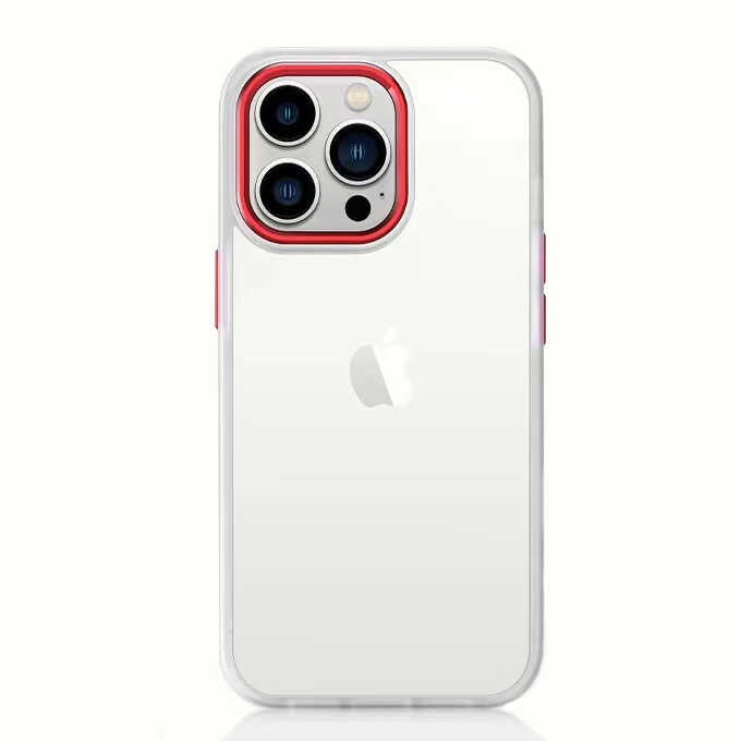 Apple iPhone 13 Kılıf Zore Krom Kapak