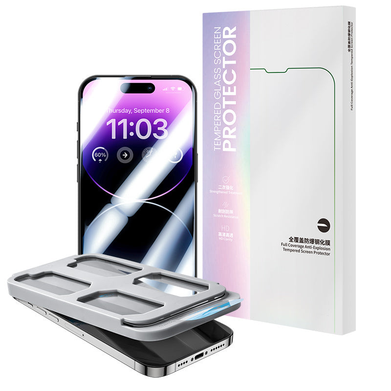 iPhone 13 Pro Benks V Pro Ultra Shield 0.3mm Ekran Koruyucu + Kolay Uygulama Aparatlı