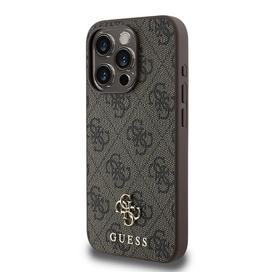 iPhone 13 Pro Max Kılıf Guess Orjinal Lisanslı M-safe Şarj Özellikli Small 4G Classic Kapak
