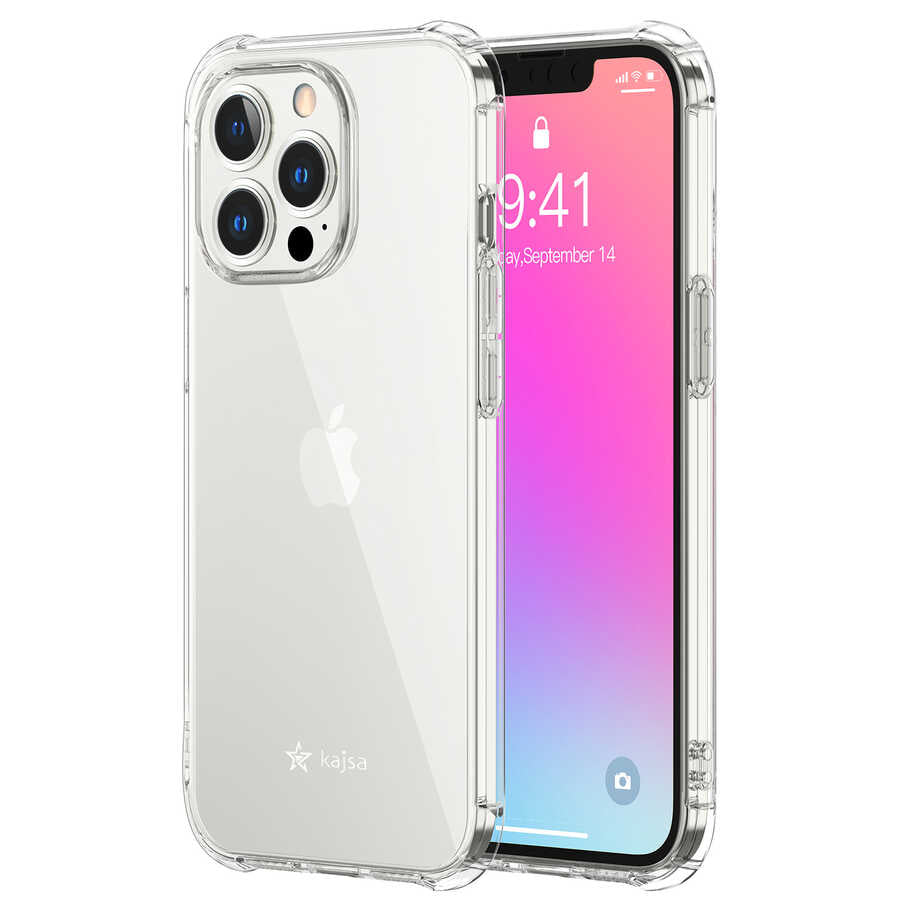 iPhone 13 Pro Max Kılıf Kajsa Transparent Kapak