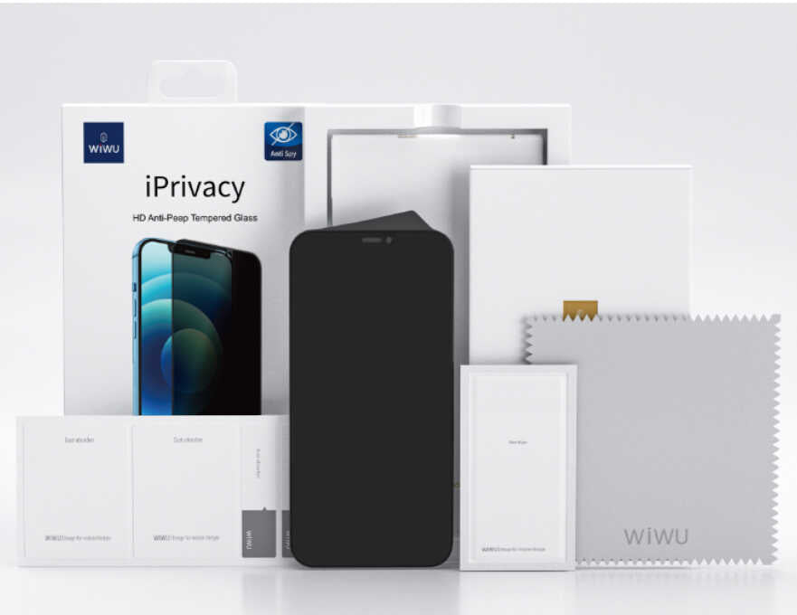 iPhone 13 Pro Wiwu iPrivacy HD Anti-Peep Ekran Koruyucu