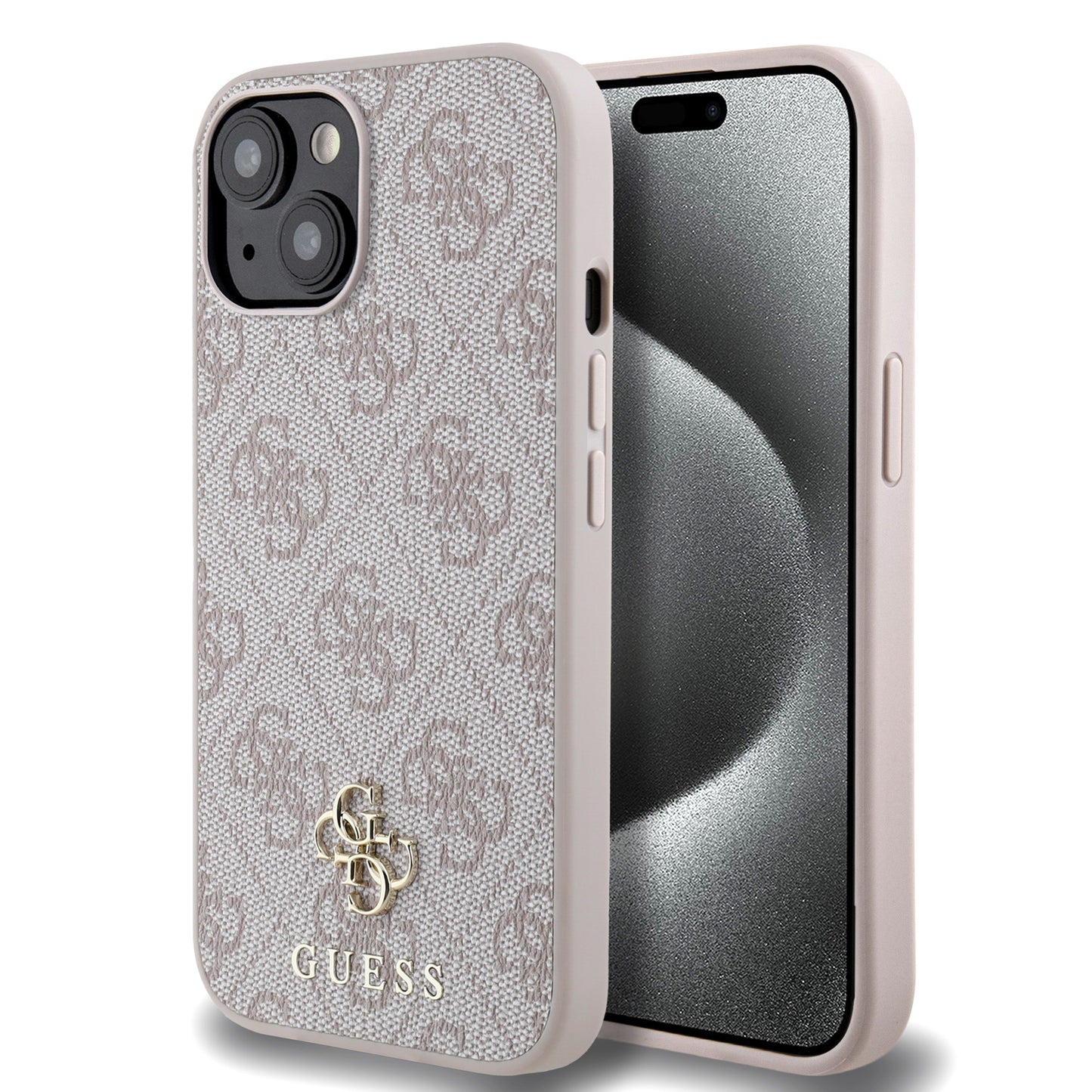 iPhone 14 Kılıf Guess Orjinal Lisanslı M-safe Şarj Özellikli Small 4G Classic Kapak