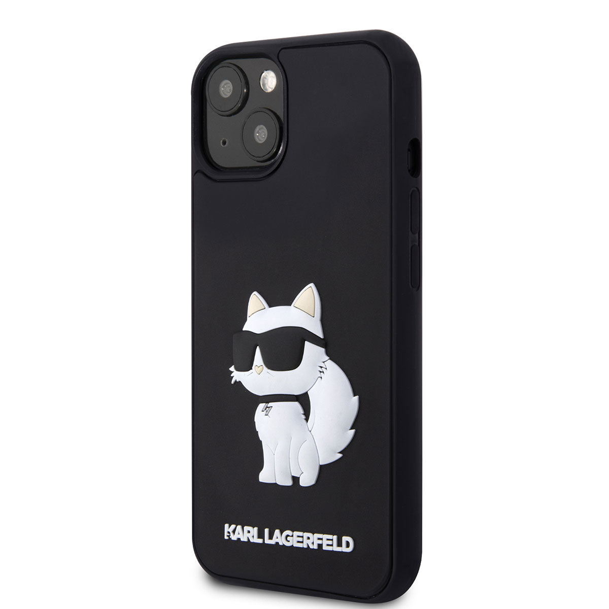 iPhone 14 Kılıf Karl Lagerfeld 3D Rubber Choupette Dizayn Kapak