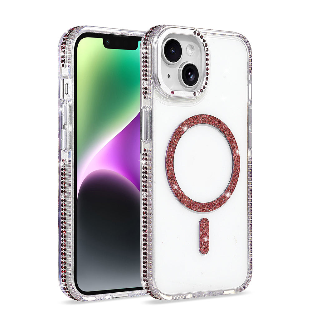 Apple iPhone 14 Kılıf M-safe Şarj Özellikli Zore Tera Silikon Kapak