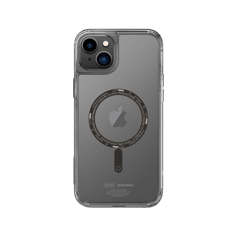 iPhone 14 Kılıf SkinArma Şeffaf Airbag Tasarımlı M-safe Şarj Özellikli Saido Kapak