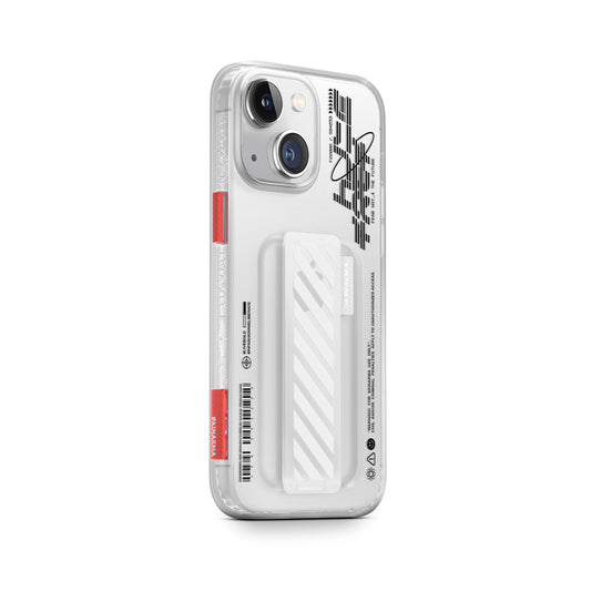 iPhone 14 Kılıf SkinArma Şeffaf Desenli Kaze Kapak