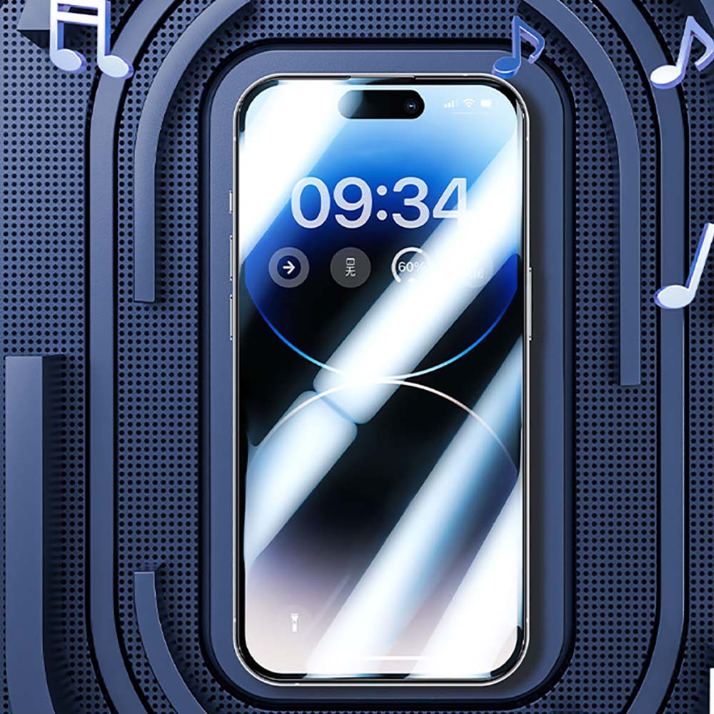 iPhone 14 Plus Benks Gaming Anti-Dust Toz Önleyici Mat Cam Ekran Koruyucu