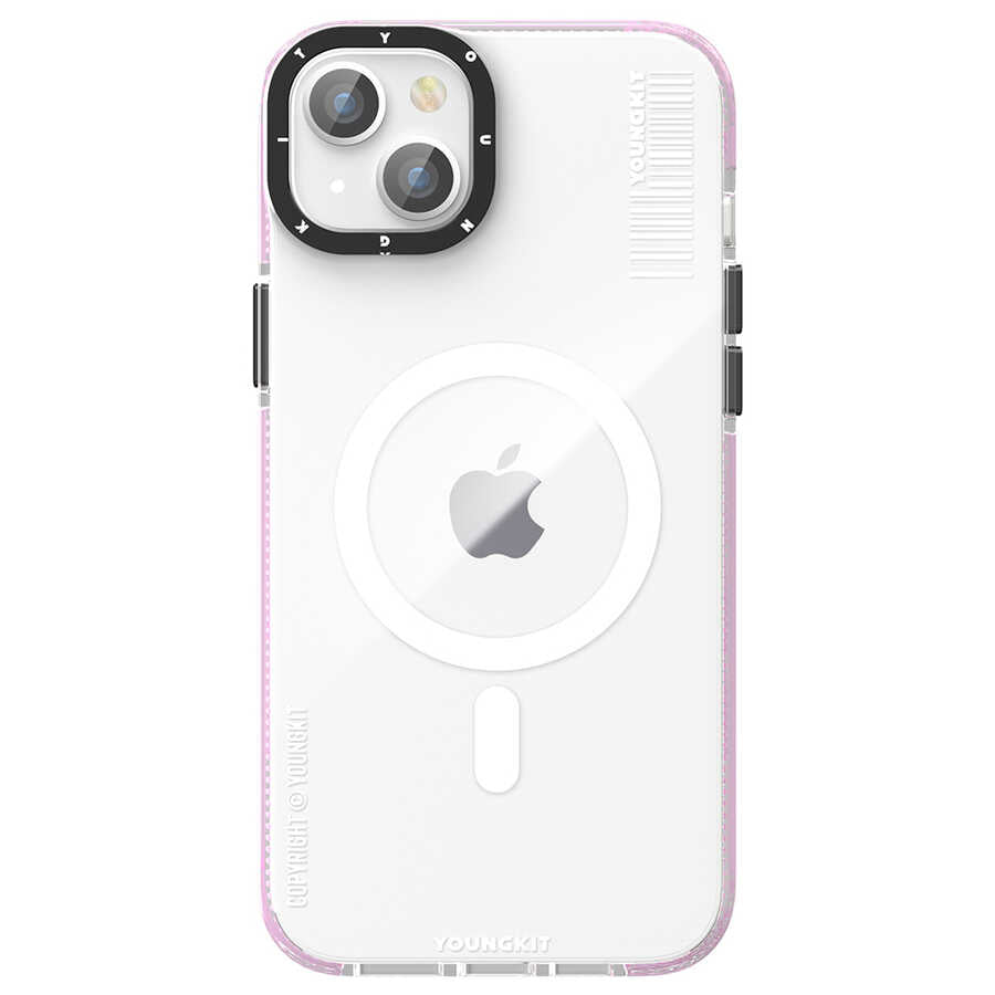 iPhone 14 Plus Kılıf M-safe Şarj Özellikli YoungKit Exquisite Serisi Kapak