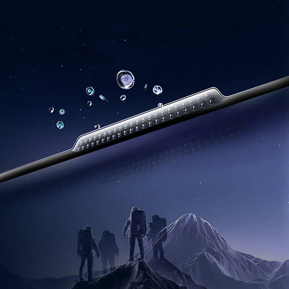 iPhone 14 Plus Wiwu GT-008 Polimer Oleofobik Kaplama Şeffaf Pürüzsüz Temperli Cam Ekran Koruyucu 10'lu Paket