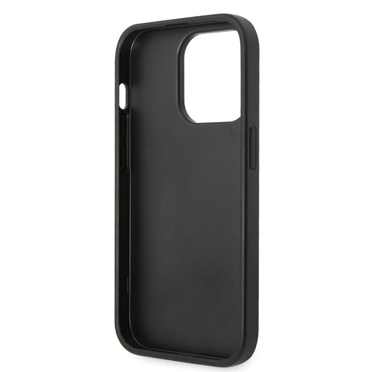 iPhone 14 Pro Kılıf Ferrari Deri Delikli Dizayn Kapak