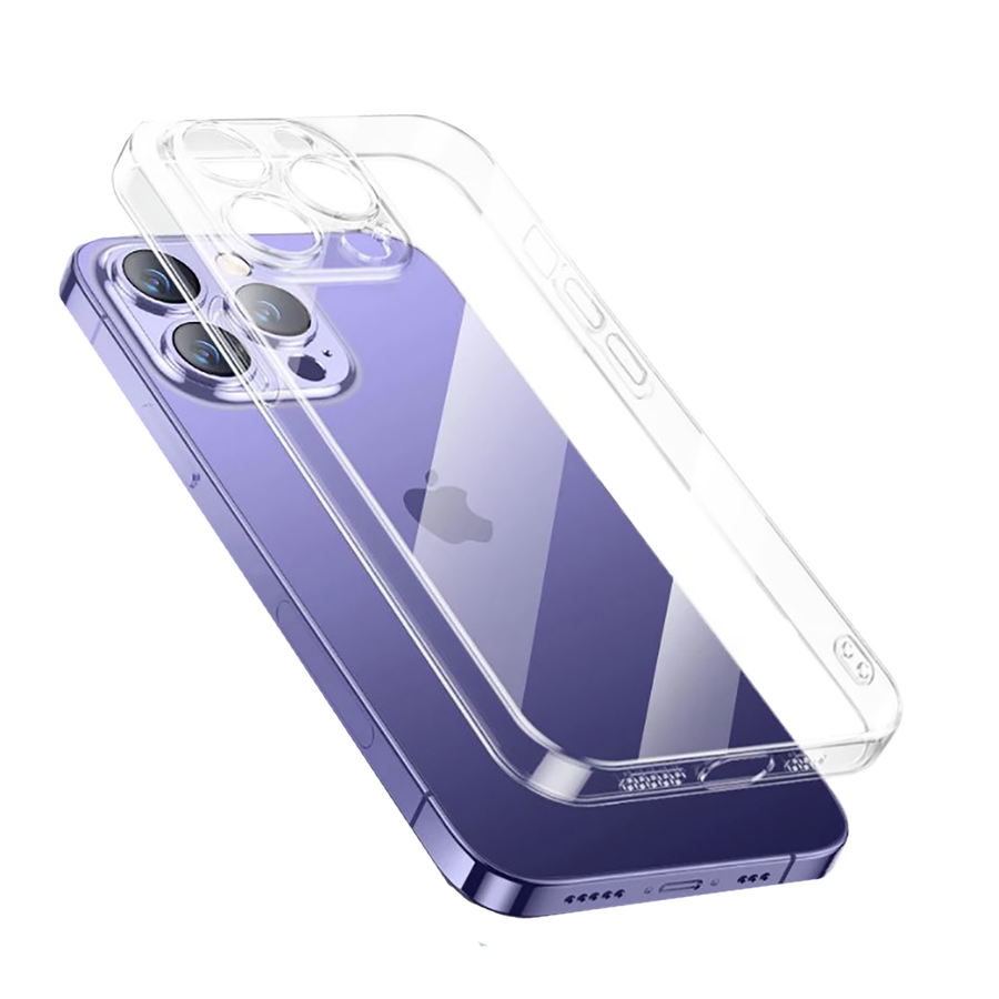 Apple iPhone 14 Pro Kılıf Şeffaf Sert PC Zore Vayt Kapak