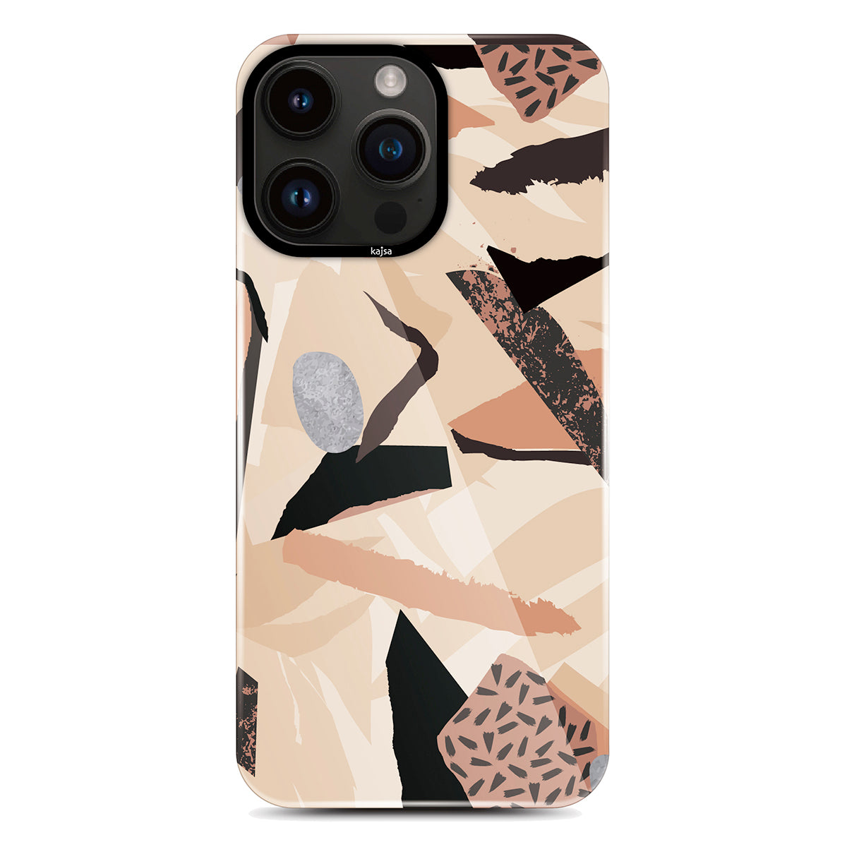 iPhone 14 Pro Max Kılıf HD Desenli Kajsa Shield Plus Flower Graphic Serisi Kapak