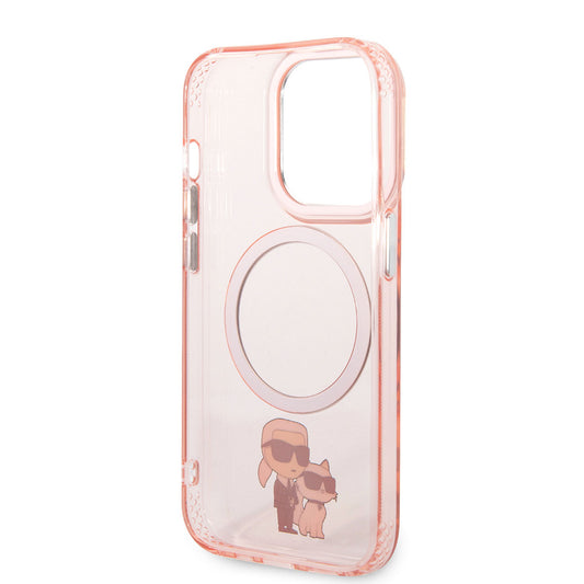 iPhone 14 Pro Max Kılıf Karl Lagerfeld M-safe Şarj Özellikli K&C Dizayn Kapak