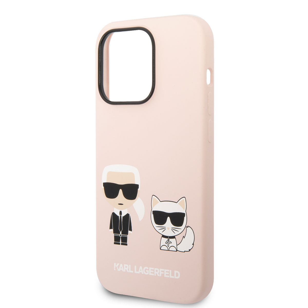 iPhone 14 Pro Max Kılıf Karl Lagerfeld M-safe Şarj Özellikli Silikon K&C Dizayn Kapak