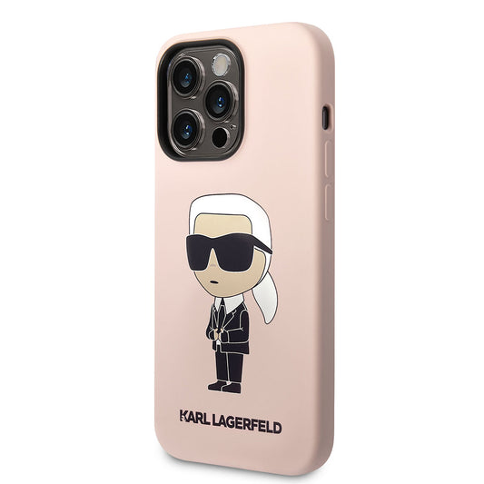 iPhone 14 Pro Max Kılıf Karl Lagerfeld Silikon Karl Dizayn Kapak