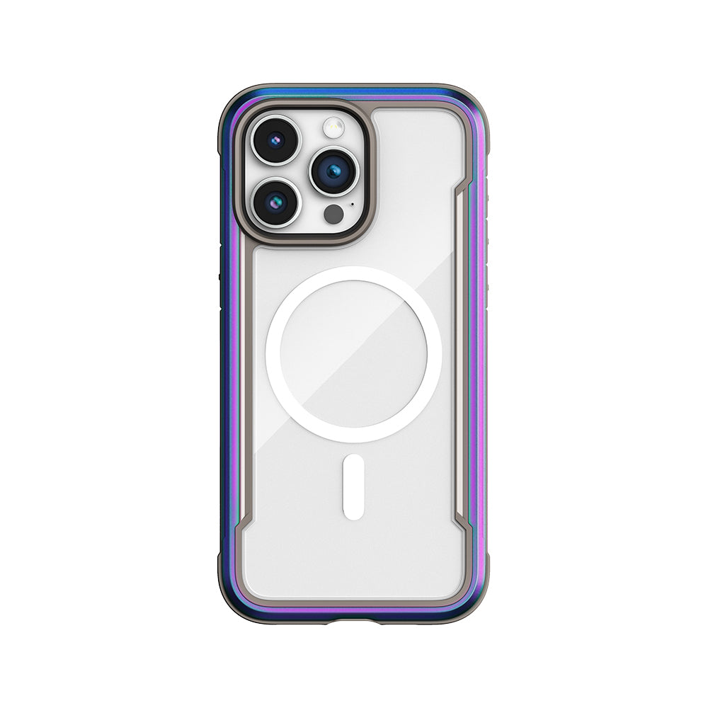iPhone 14 Pro Max Kılıf M-safe Şarj Özellikli Airbagli Raptic Shield Serisi Şeffaf Arka Yüzey Kapak
