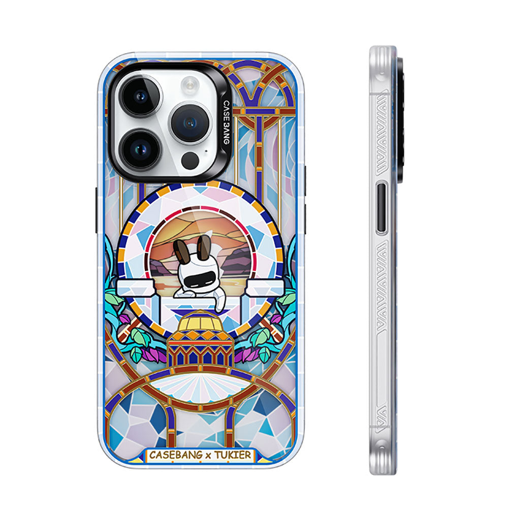 iPhone 14 Pro Max Kılıf M-safe Şarj Özellikli Benks Casebang Memory & Meditation Kapak
