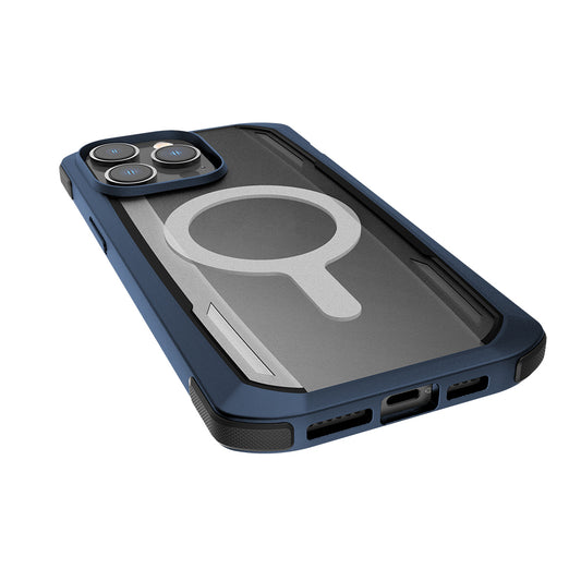 iPhone 14 Pro Max Kılıf M-safe Şarj Özellikli Raptic Secure Serisi Çift Kat TPU Kenarlı Şeffaf Arka Yüzeyli Kapak