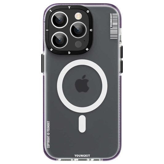iPhone 14 Pro Max Kılıf M-safe Şarj Özellikli Youngkit Jane Sand Serisi Kapak