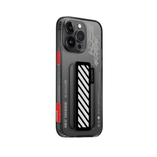 iPhone 14 Pro Max Kılıf SkinArma Şeffaf Desenli Kaze Kapak