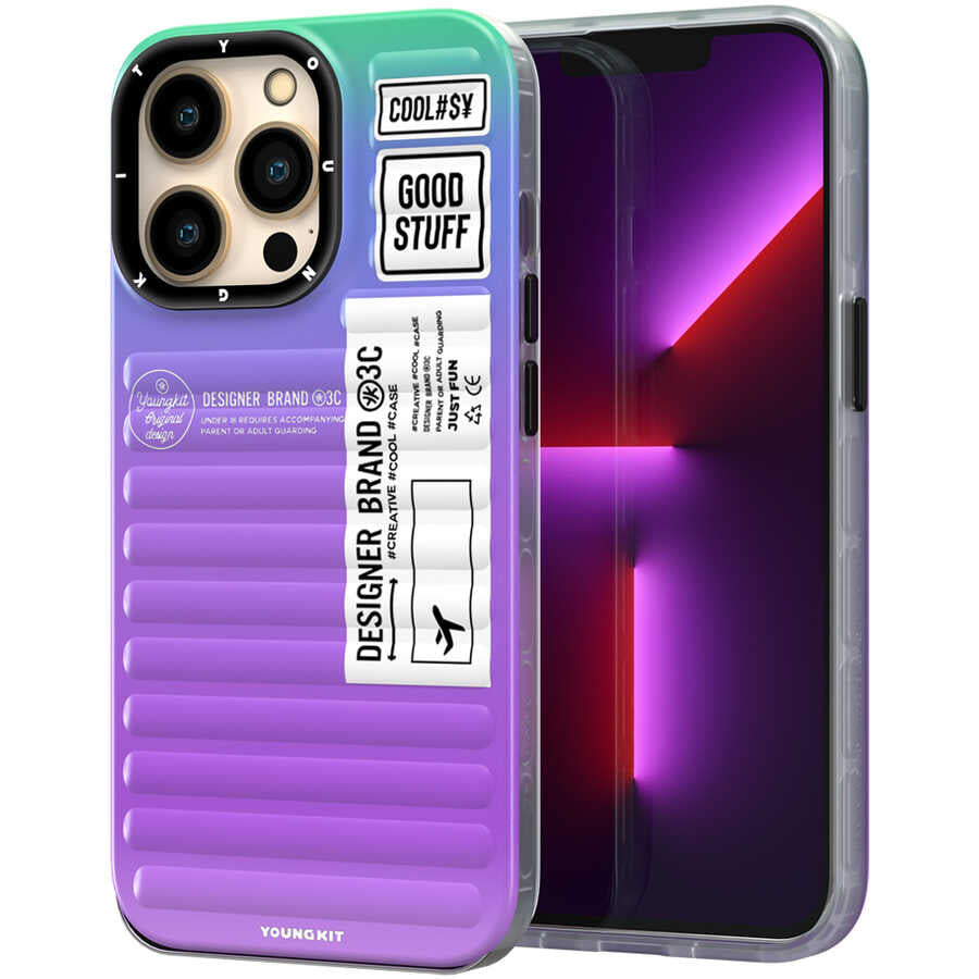 iPhone 14 Pro Max Kılıf YoungKit The Secret Color Serisi Kapak