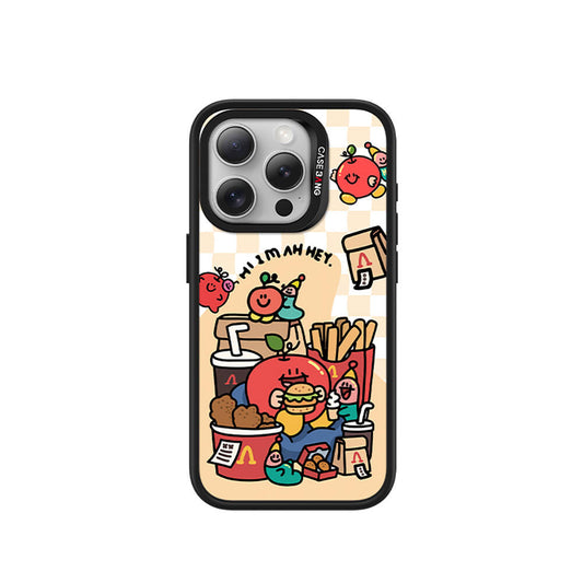 iPhone 14 Pro Max M-safe Şarj Özellikli Casebang Ahhey Serisi Arka Panel