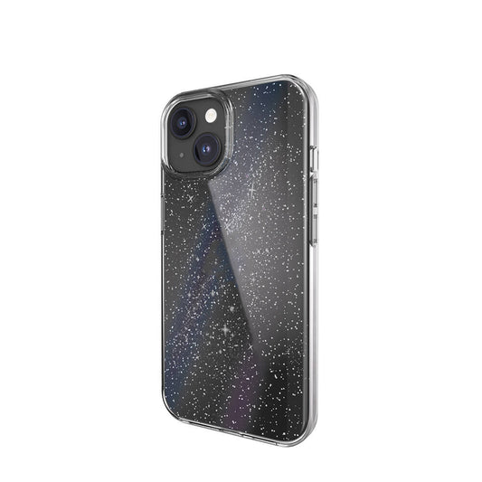 iPhone 15 Kılıf Çift Katmanlı IMD Baskılı Bumper Lisanslı Switcheasy Cosmos Nebula Kapak