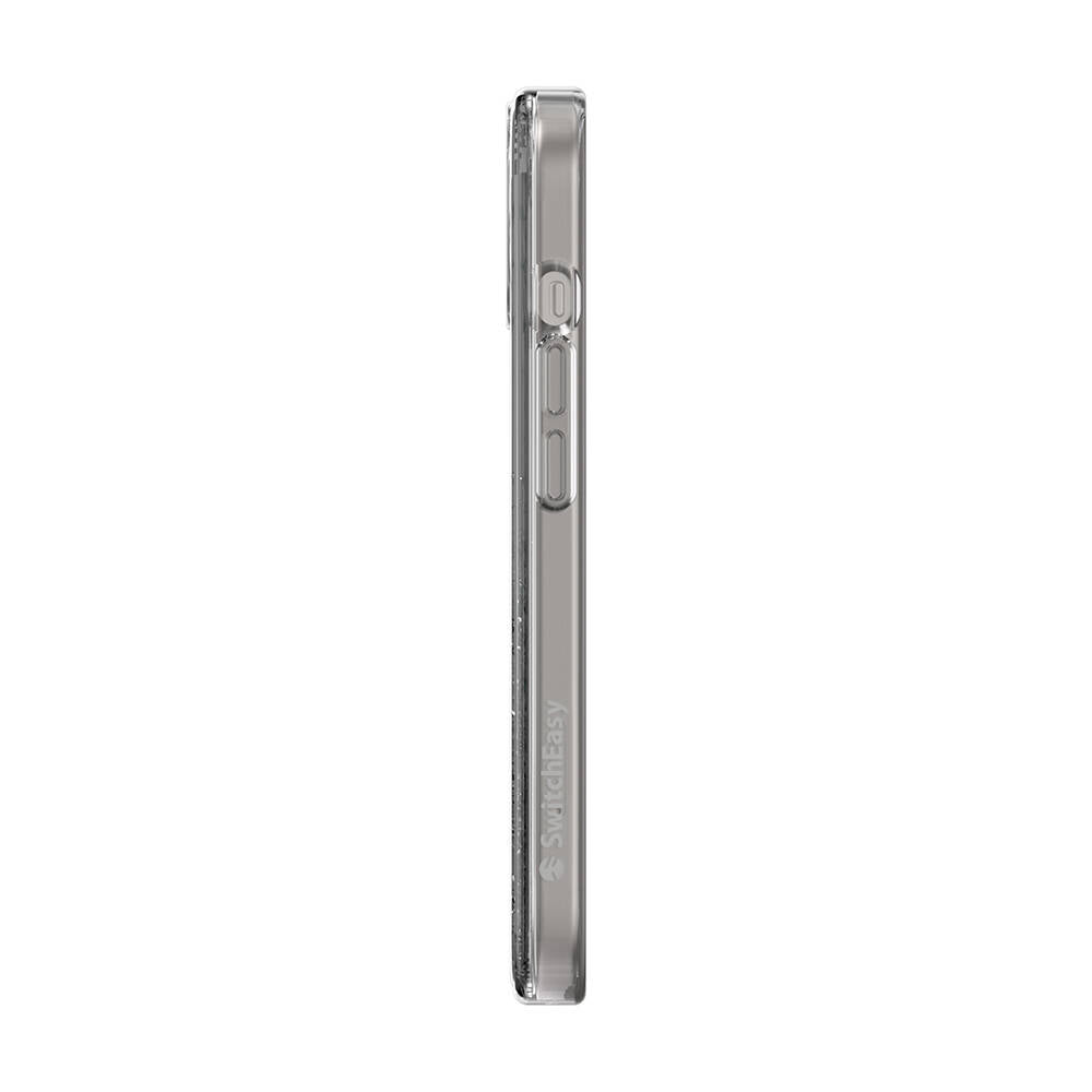 iPhone 15 Kılıf M-safe Şarj Özellikli Parlayan Simli Şeffaf Lisanslı Switcheasy Starfield-M Kapak