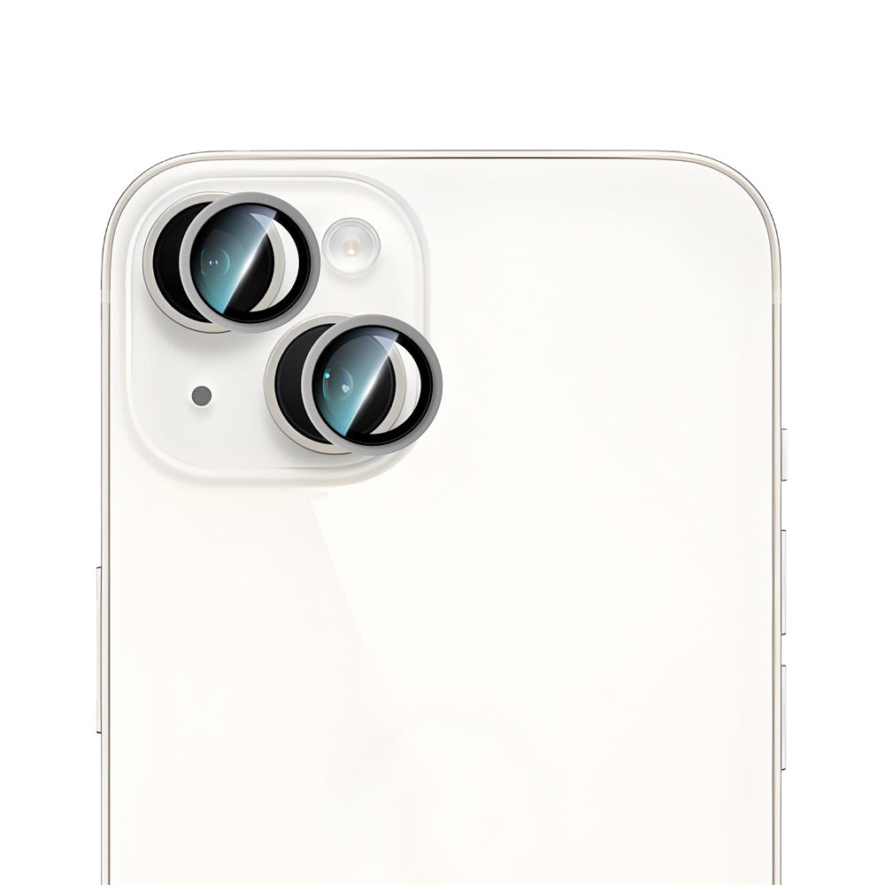 iPhone 15 Plus CaseWorld Alloy Serisi Oleofobik Anti Reflective Kamera Lens Koruyucu