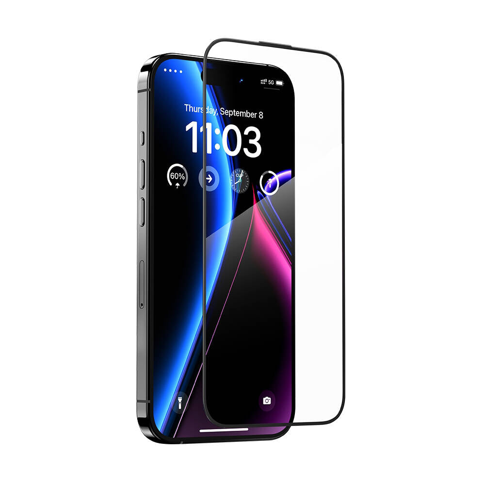iPhone 15 Pro Benks Glass Warrior HD Cam Ekran Koruyucu + Kolay Uygulama Aparatlı